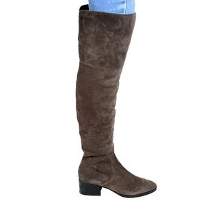 Via Spiga Brown Over the Knee Boots